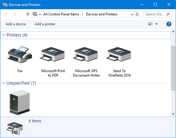 Smart Printer Setup